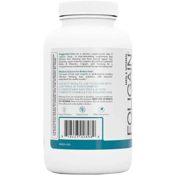 Foligain cápsulas para o crescimento do cabelo (60 cápsulas) Foligain hair growth capsules (60 capsules) - Hairgivers