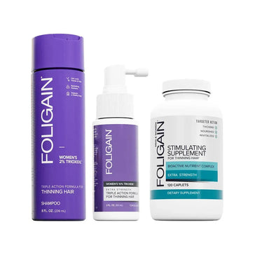 Foligain tratamento para o crescimento do cabelo (mulheres) Foligain hair growth treatment (women) - Hairgivers