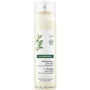 Klorane tørshampoo til alle hårtyper Havre (150 ml) Klorane dry shampoo all hair types Oat (150 ml) - Hairgivers