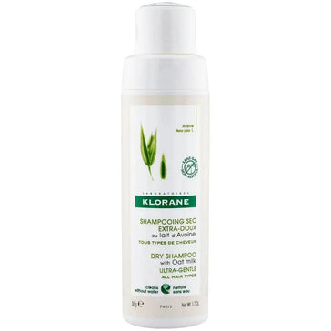 Champô seco Klorane todos os tipos de cabelo Aveia - sem gás (50 gr) Klorane dry shampoo all hair types Oat - gas-free (50 gr) - Hairgivers