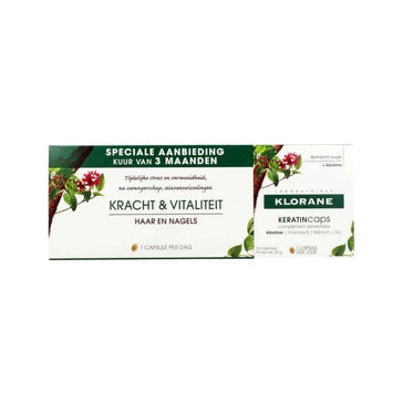 Klorane KeratinCaps (3 x 30 cápsulas) Klorane KeratinCaps (3 x 30 capsules) - Hairgivers