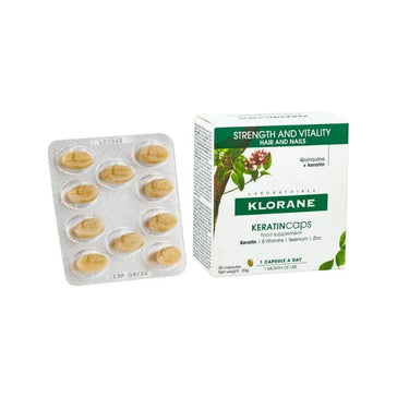 Klorane KeratinCaps (3 x 30 cápsulas) Klorane KeratinCaps (3 x 30 capsules) - Hairgivers