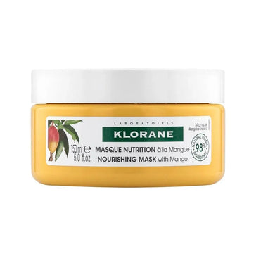 Klorane masque nourrissant pour cheveux secs Mangue (150 ml) Klorane nourishing mask for dry hair Mango (150 ml) - Hairgivers