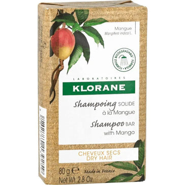 Champô Klorane em barra Manga - cabelos secos (80 gr) Klorane shampoo bar Mango - dry hair (80 gr) - Hairgivers