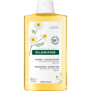 Klorane shampoo til blonde striber Kamille (400 ml) Klorane shampoo for blonde highlights Chamomile (400 ml) - Hairgivers