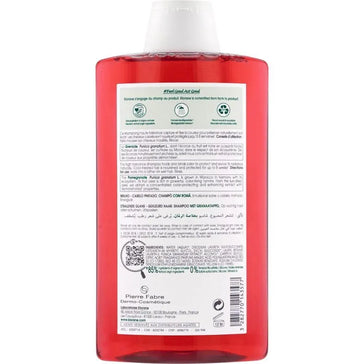 Champô Klorane para cabelos pintados Romã (400 ml) Klorane shampoo for coloured hair Pomegranate (400 ml) - Hairgivers