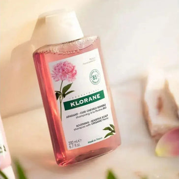 Klorane shampoo Peony - følsom hovedbund (400 ml) Klorane shampoo Peony - sensitive scalp (400 ml) - Hairgivers