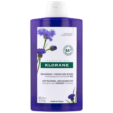 Champô Klorane silver Centaury (400 ml) Klorane silver shampoo Centaury (400 ml) - Hairgivers