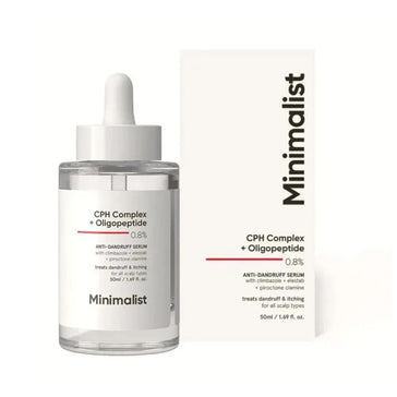 Minimalist CPH Complex + Oligopeptide 0,8 % serum mod skæl i hovedbunden Minimalist CPH Complex + Oligopeptide 0.8% anti-dandruff scalp serum - Hairgivers