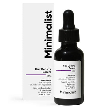 Minimalist Hair Density Serum 18% hårvækstserum (3-pak) Minimalist Hair Density Serum 18% hair growth serum (3-pack) - Hairgivers