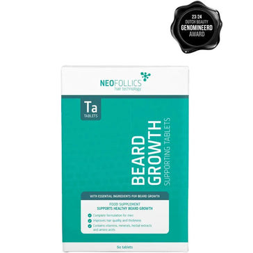 Neofollics tabletter för skäggväxt Neofollics beard growth tablets - Hairgivers