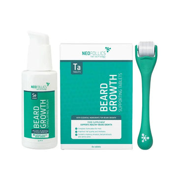 Neofollics behandling til skægvækst Neofollics beard growth treatment - Hairgivers