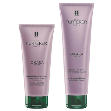 Champô + amaciador René Furterer Okara Silver silver René Furterer Okara Silver silver shampoo + conditioner - Hairgivers