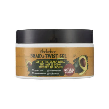 Shakebar Braid & Twist flettegel Shakebar Braid & Twist braiding gel - Hairgivers