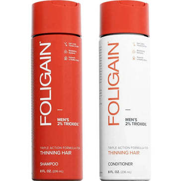 Foligain shampooing + après-shampooing contre la chute des cheveux pour hommes (236 ml) Foligain hair loss shampoo + conditioner men (236 ml) - Hairgivers