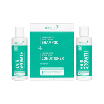 Neofollics shampoo + balsam til hårvækst - startsæt Neofollics hair growth shampoo + conditioner starter kit - Hairgivers