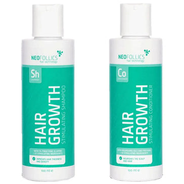Neofollics shampoo + balsam til hårvækst - startsæt Neofollics hair growth shampoo + conditioner starter kit - Hairgivers