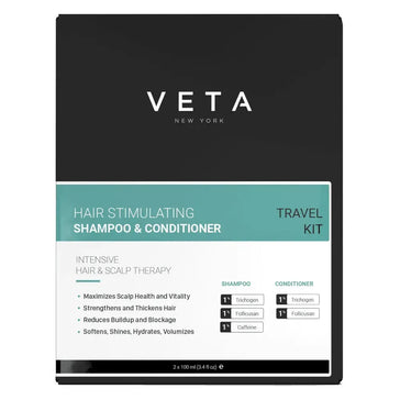 Veta shampoo + balsam rejsesæt Veta shampoo + conditioner travel kit - Hair Growth Specialist