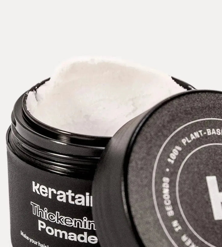 3x Keratain hair fibers + free Keratain pomade – Dark brown (25 gr) - Hairgivers