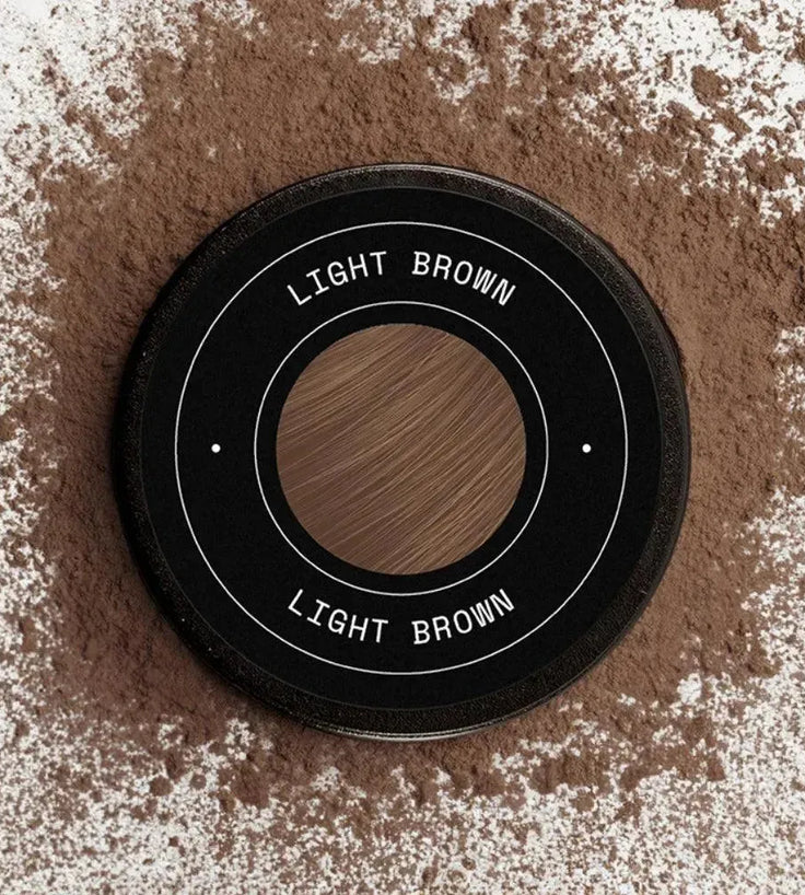 3x Keratain hair fibers + free Keratain pomade – Light brown (25 gr) - Hairgivers