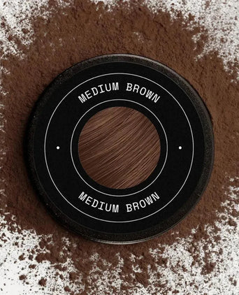 3x Keratain hair fibers + free Keratain pomade – Medium brown (25 gr) - Hairgivers