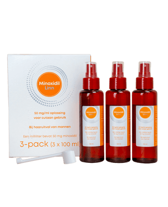 Linn Minoxidil 5% spray 3-pak (3x100 ml)