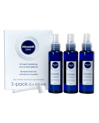 Linn Minoxidil 2% spray 3-pak (3x100 ml)