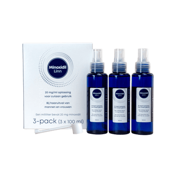 Linn Minoxidil 2% spray 3-pak (3x100 ml)