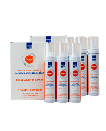 Linn Minoxidil 5% skum 6-pak (6x60 gr)
