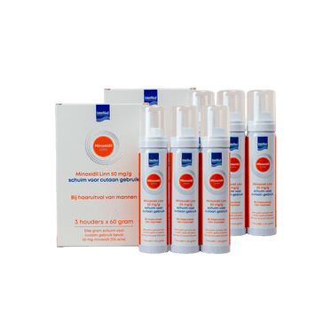 Linn Minoxidil 5% skum 6-pak (6x60 gr)