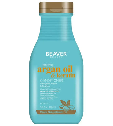 Beaver Argan Oil & Keratin repair conditioner (350 ml) - Hair Growth Specialist