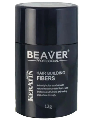 Beaver keratin hair building fibers - Auburn (12 gr) - Hairgivers