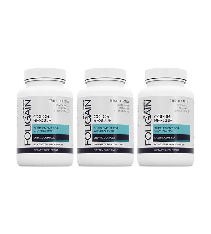 Foligain anti-grey capsules (3-pack) - Hairgivers