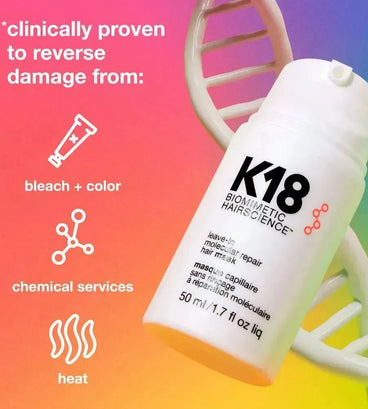 Gift: K18 repair leave-in mask (5 ml) - Hair Growth Specialist
