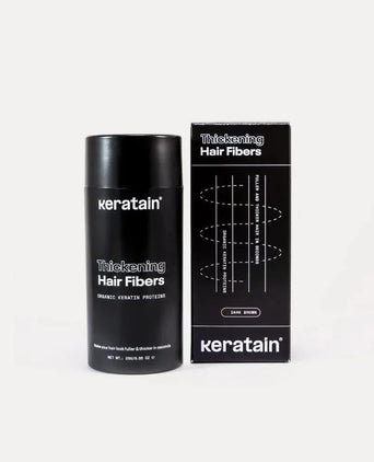 Keratain hair fibers – Dark brown (25 gr) - Hairgivers