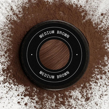 Keratain hair fibers – Medium brown (25 gr) - Hairgivers
