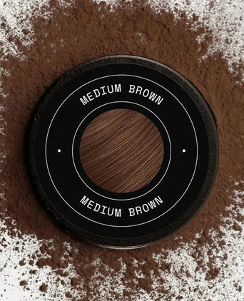 Keratain pomade + Keratain hair fibers – Medium brown (25 gr) - Hairgivers