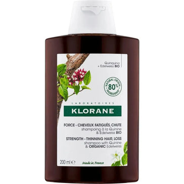 Klorane anti-hair loss shampoo Quinine/Edelweiss (200 ml) - Hairgivers