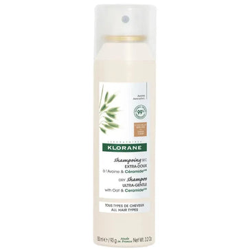 Klorane dry shampoo all hair types Oat - dark hair (150 ml) - Hairgivers