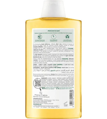 Klorane shampoo for blonde highlights Chamomile (400 ml) - Hair Growth Specialist