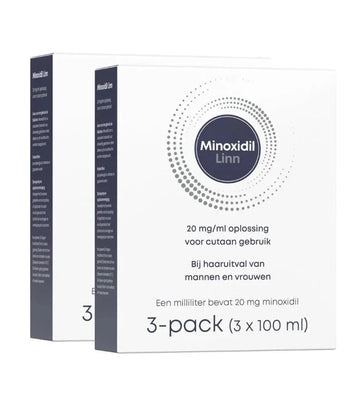 Linn Minoxidil 2% spray 6-pack (6x100 ml) - Hairgivers