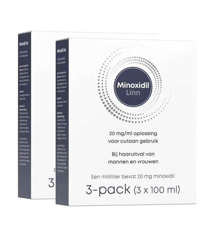 Linn Minoxidil 2% spray 6-pack (6x100 ml) - Hairgivers