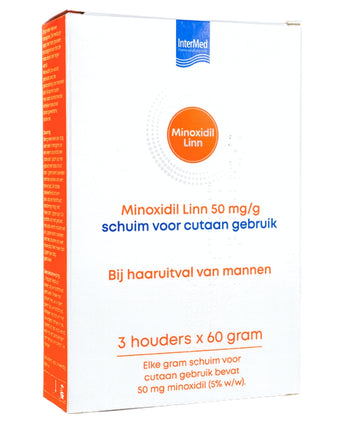 Linn Minoxidil 5% skum 3-pak (3x60 gr)