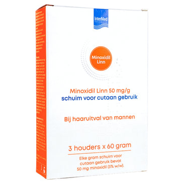 Linn Minoxidil 5% skum 3-pak (3x60 gr)