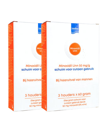 Linn Minoxidil 5% skum 6-pak (6x60 gr)