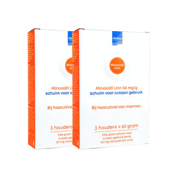 Linn Minoxidil 5% skum 6-pak (6x60 gr)