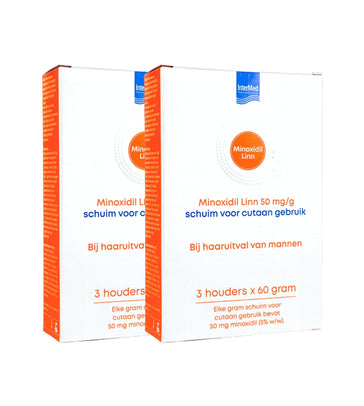 Linn Minoxidil 5% skum 6-pak (6x60 gr)