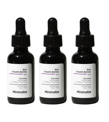 Minimalist Hair Density Serum 18% hair growth serum (3-pack) - Hair Growth Specialist