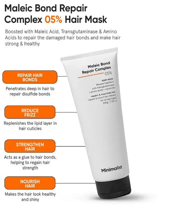 Minimalist Maleic Bond Repair Complex treatment - Hairgivers