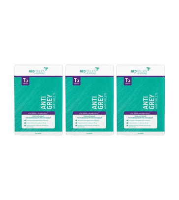 Neofollics anti-grey hair tablets (3-pack) - Hairgivers
